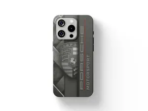 Porsche Custodia Silicone Smartphone Tocco Minimal